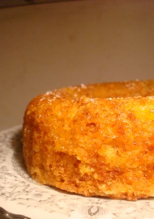 A picture of Eggless Butterless Mango Bundt Cake.