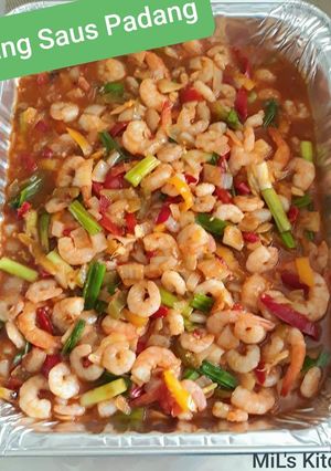 Foto resep Udang Saus Padang