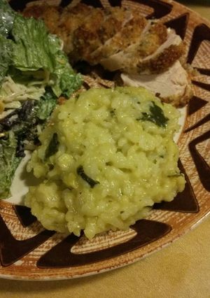 A picture of Zucchini Risotto.