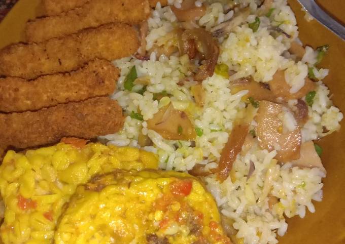 Resep Nasi goreng sisa simpel sehat dan berasaaaa Anti Gagal