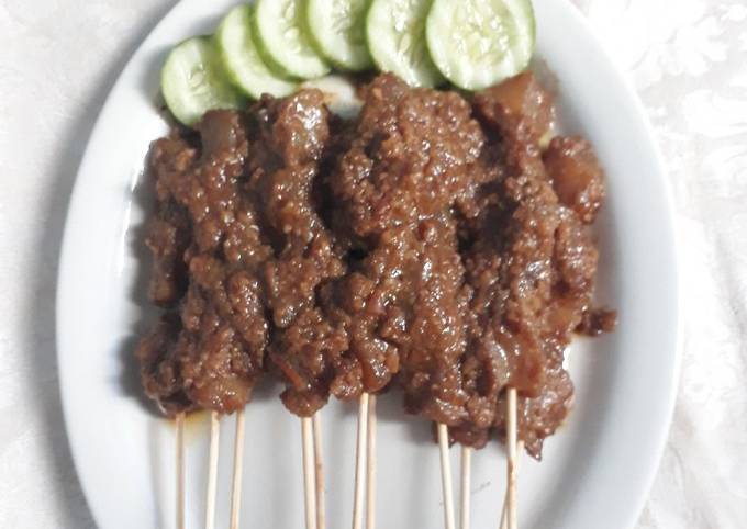 Cara Membuat Sate Kikil Yang Mudah