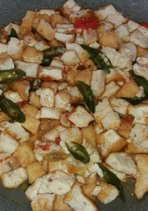 Foto resep Tahu putih lombok ijo