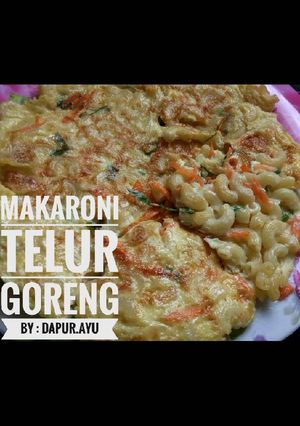 Foto resep Makaroni Telur Goreng