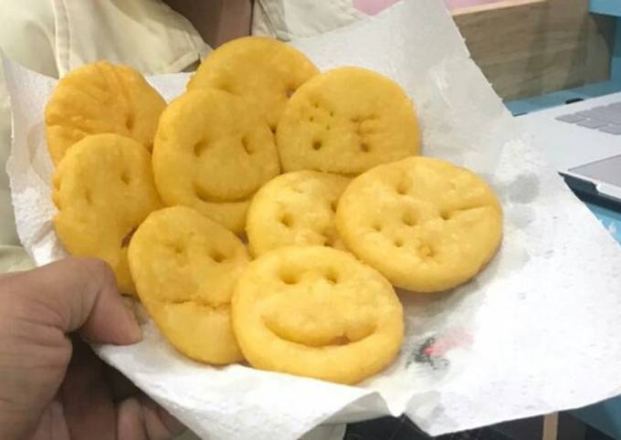 Bagaimana Menyiapkan Potato smile yang Bisa Manjain Lidah
