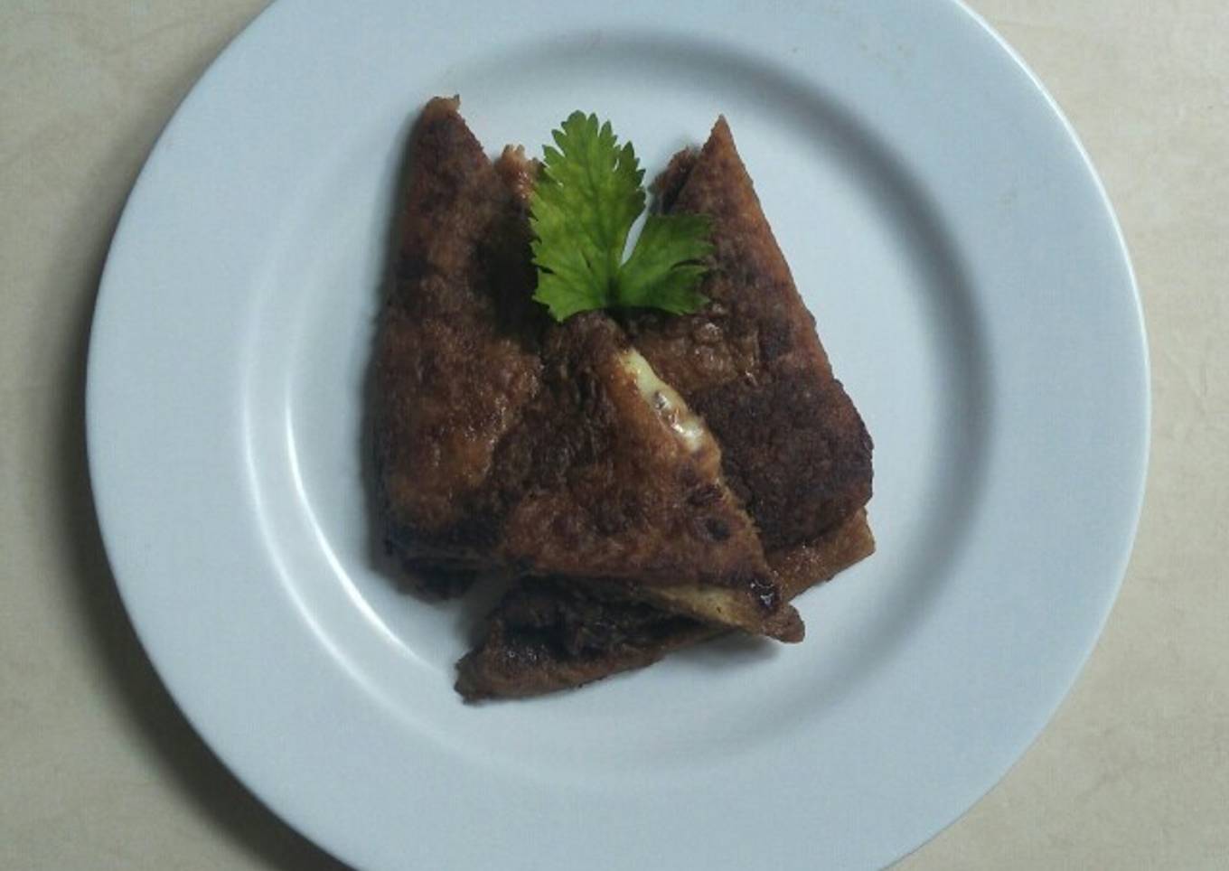 Roti bakar cokelat keju mozarella gandum energen