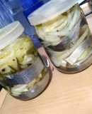 Замаринованная селёдка в масле, очень вкусная