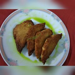 Cabbage&paneer triangles A picture of Cabbage&paneer triangles.