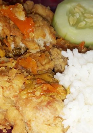 Foto resep 🌶🌶 Sambal Ayam Geprek🌶🌶
