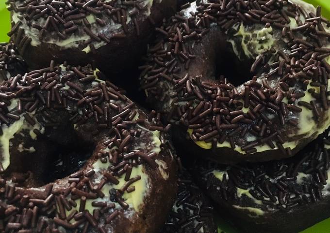 Standar Bagaimana cara buat Black Donuts dijamin enak