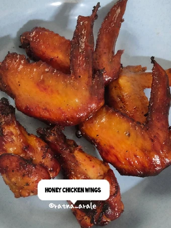 Cara Mudah Menyiapkan Resep Honey chicken wings (no oven, goreng) yang Enak Banget Anti Ribet, Bisa Manjain Lidah