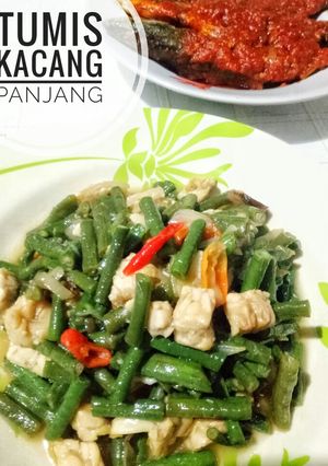 Foto resep Tumis Kacang Panjang