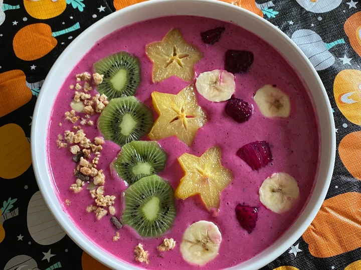 Recipe Pink Pitaya Smoothie Bowl 𝓥 (𝙿𝚕𝚊𝚗𝚝 𝙱𝚊𝚜𝚎𝚍 𝙼𝚊𝚖𝚊𝚜🌿) which So Delicious