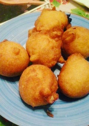 Una foto de Buñuelos con pasas al moscato🌟🌟🌟🌟🌟