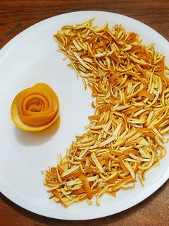 عکسی از دستور خلال پوست پرتقال