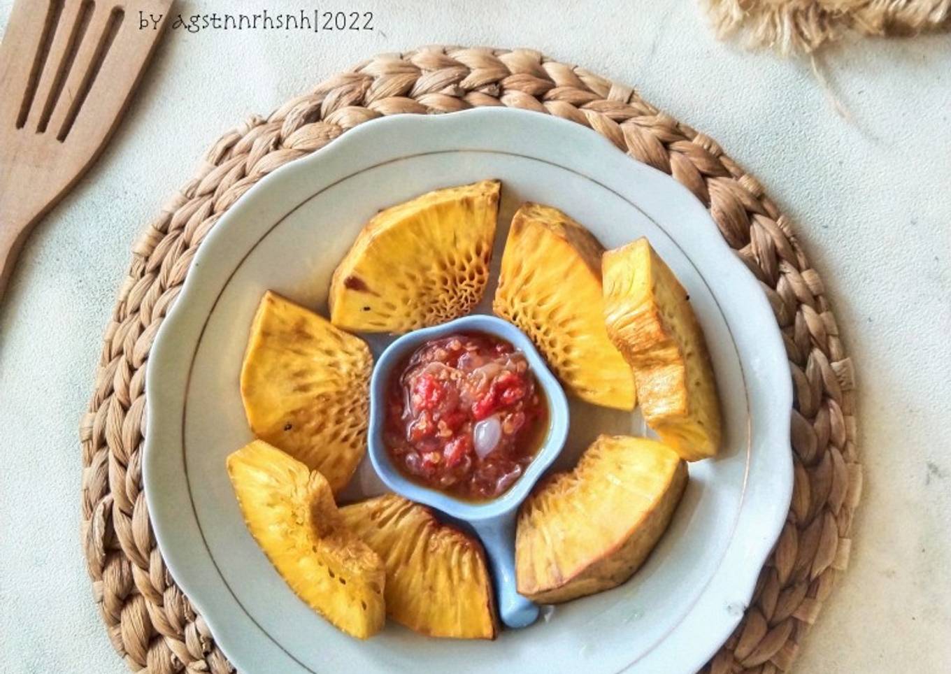 Sukun Goreng Sambal Bawang