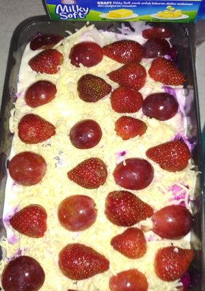 Foto resep Salad Buah Porsi Puas Sekeluarga