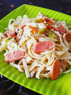 Foto resep Fettucinne Aglio Olio