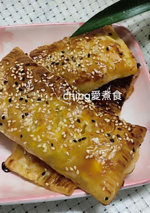 下午茶點心首選-現烤蘋果派 的食譜成品照片