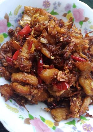 Foto resep Sambal Goreng Manday / Kulit Cempedak