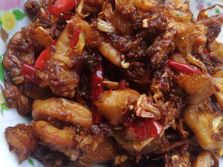 Langkah Gampang Menyiapkan Resep Sambal Goreng Manday / Kulit Cempedak yang Sempurna Anti Ribet, Mantap Sekali