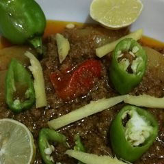 Makhni alo qema A picture of Makhni alo qema.
