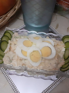 A picture of Chicken Mayo Cream Salad.