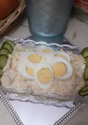 A picture of Chicken Mayo Cream Salad.