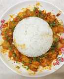 Cơm lười thịt heo