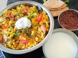 Ayurvedic detox satvik healthy vegetable masala khichdi