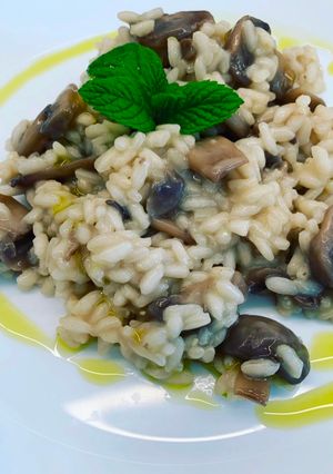 Foto di Risotto Funghi e Menta