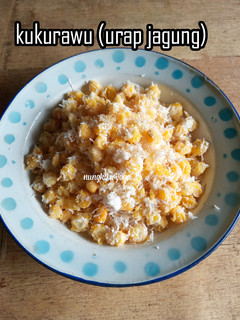 Foto resep Kukurawu (urap jagung)