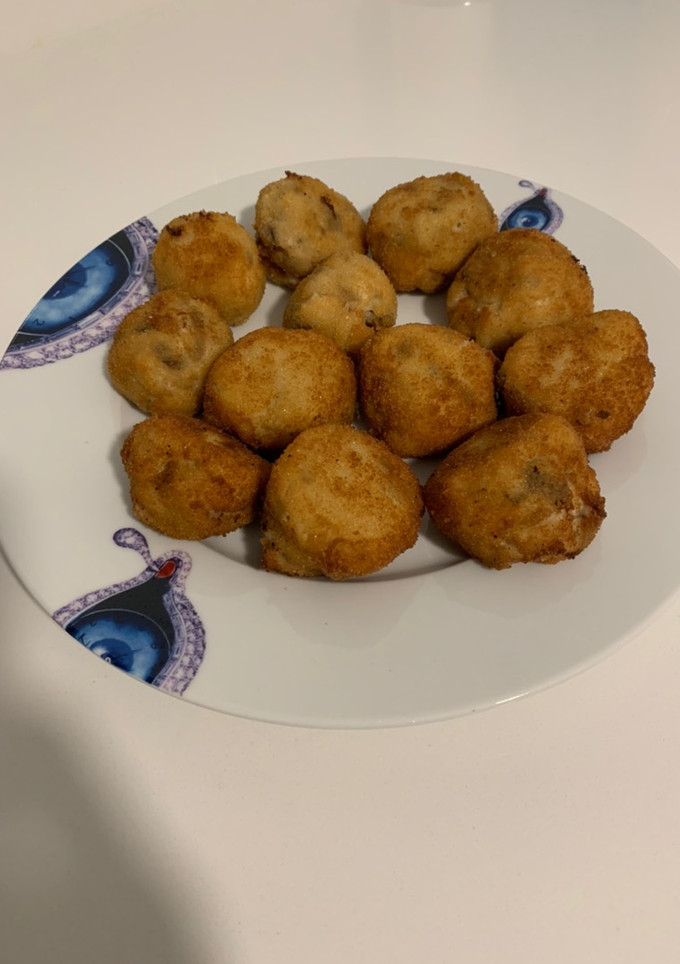 Una foto de Croquetas shiitake