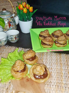 Foto resep Sus/Soes Mocca Vla Coklat Kopi (vla tanpa telur)