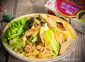 家常炒米粉 的食譜成品照片