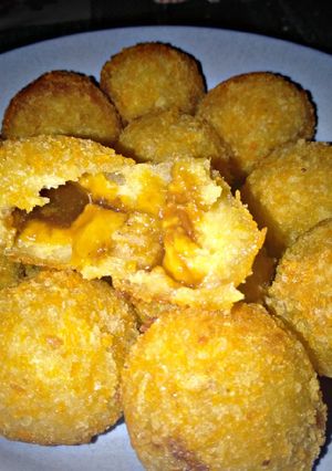 Foto resep Bola-bola Ubi Meleleh