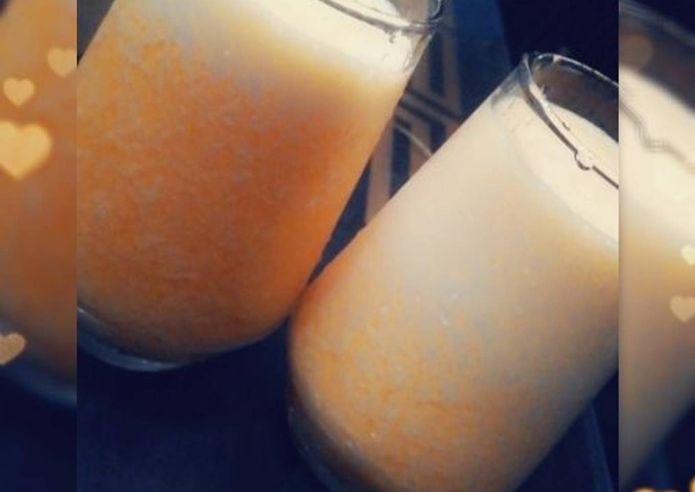 Peach slush