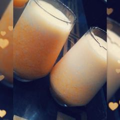 A picture of Peach slush.