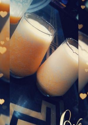 A picture of Peach slush.