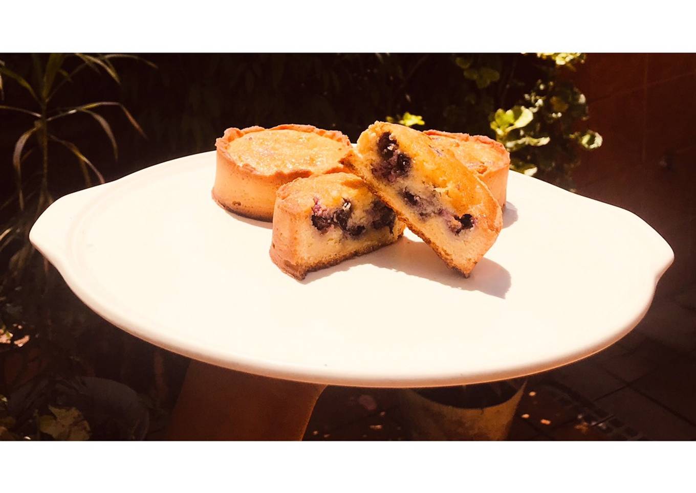 Tartelettes amandes myrtilles