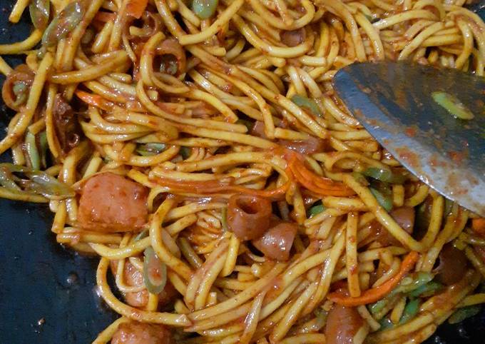 Anti Ribet, Membuat Mie Goreng Basah Istimewa