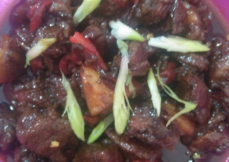 Resep Babi kecap Anti Gagal