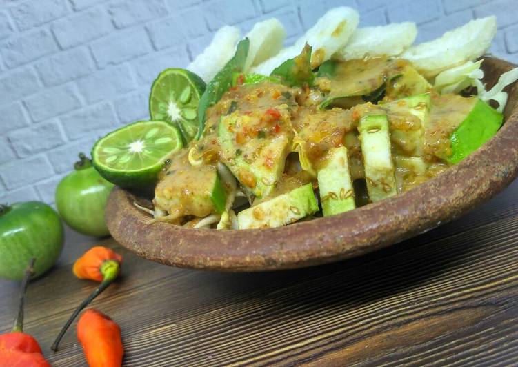 Resep Karedok Terong Hijau, Enak