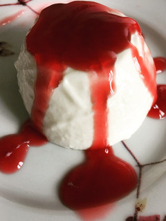 Una foto de Flan de queso sin hidratos