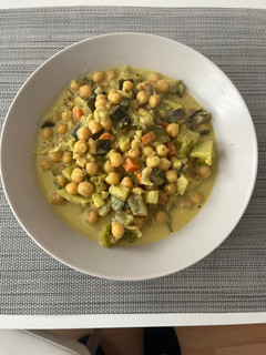 Una foto de Garbanzos con Verduras y un toque oriental