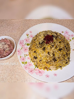 عکسی از دستور پلوبرگ سیرتازه باماهی کنجدی🌺