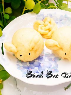Hình của món Bánh bao sữa cho bé.