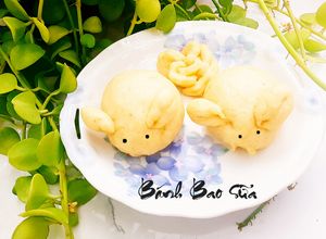 Hình của món Bánh bao sữa cho bé.
