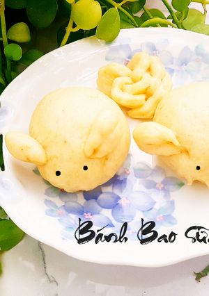 Hình của món Bánh bao sữa cho bé.
