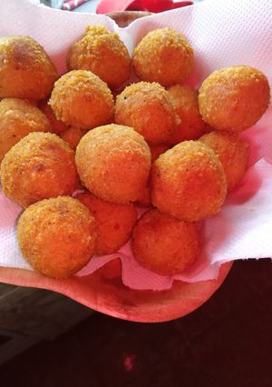 Sajtgolyó recept fotója