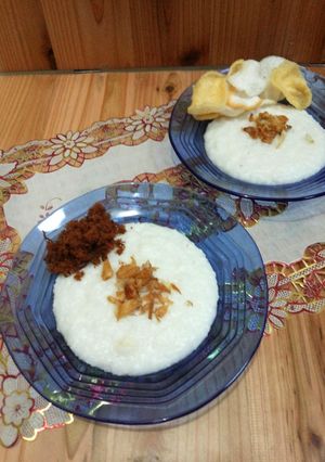 Foto resep Bubur Nasi Santan Gurih Simple